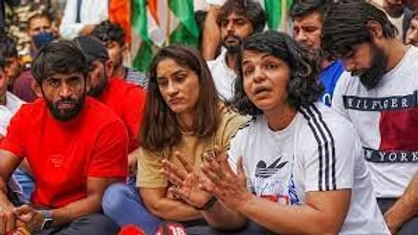 Clean chit to wrestlers– Vinesh Phogat, Sakshi Malik and Bajrang Punia, did not give hate speech